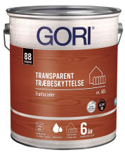 GORI 505 transparent træbeskyttelse farveløs 5 liter